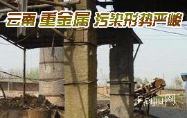 云南重金属污染形势严峻