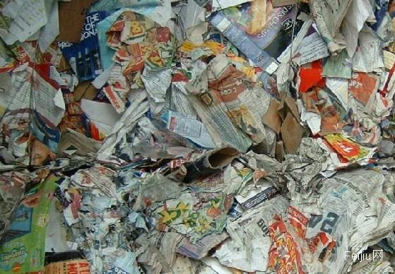 绿色印刷纸张、板材的回收利用